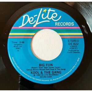 Kool & The Gang 45 RPM - Big Fun / No Show - De-Lite M- Disco